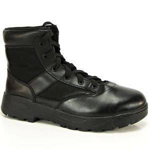 RG RESPONSE GEAR MEN'S TACTICAL LEATHER LACE BOOTS